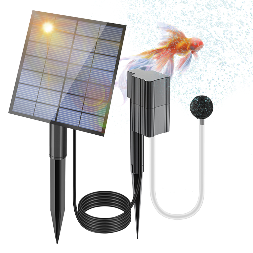 Solar Pond Aerator Oxygen Pump - Solar Pond Aerator 2.5W/7V Air Pump