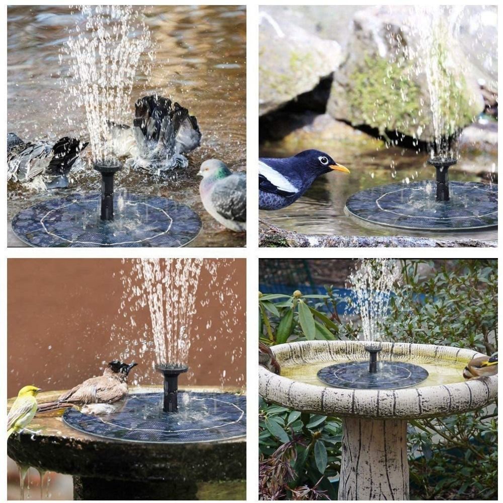 Floating Solar Fountain Water Pump - Energy-saving Solar Fountain Pump 13/16/18cm Waterproof
