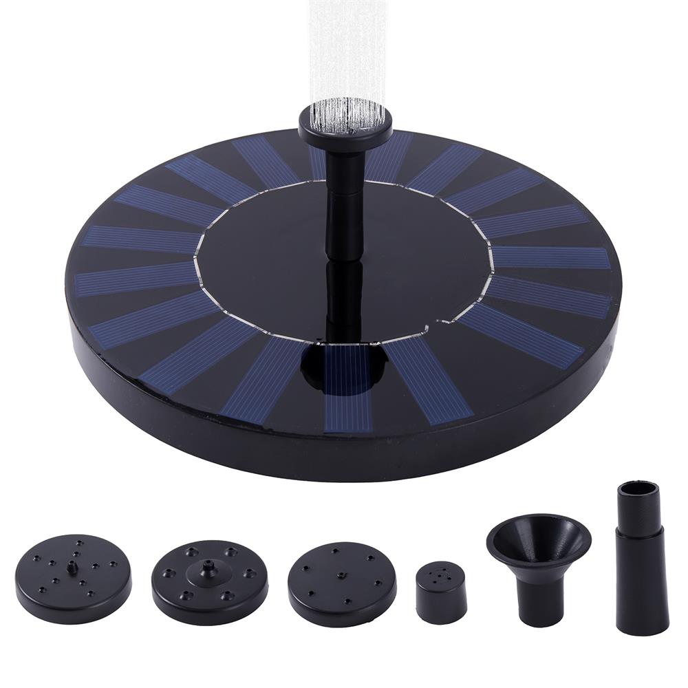 Solar Fountain Pump 13/16/18cm - Floating Solar Fountain Water Pump ulasan dan harga