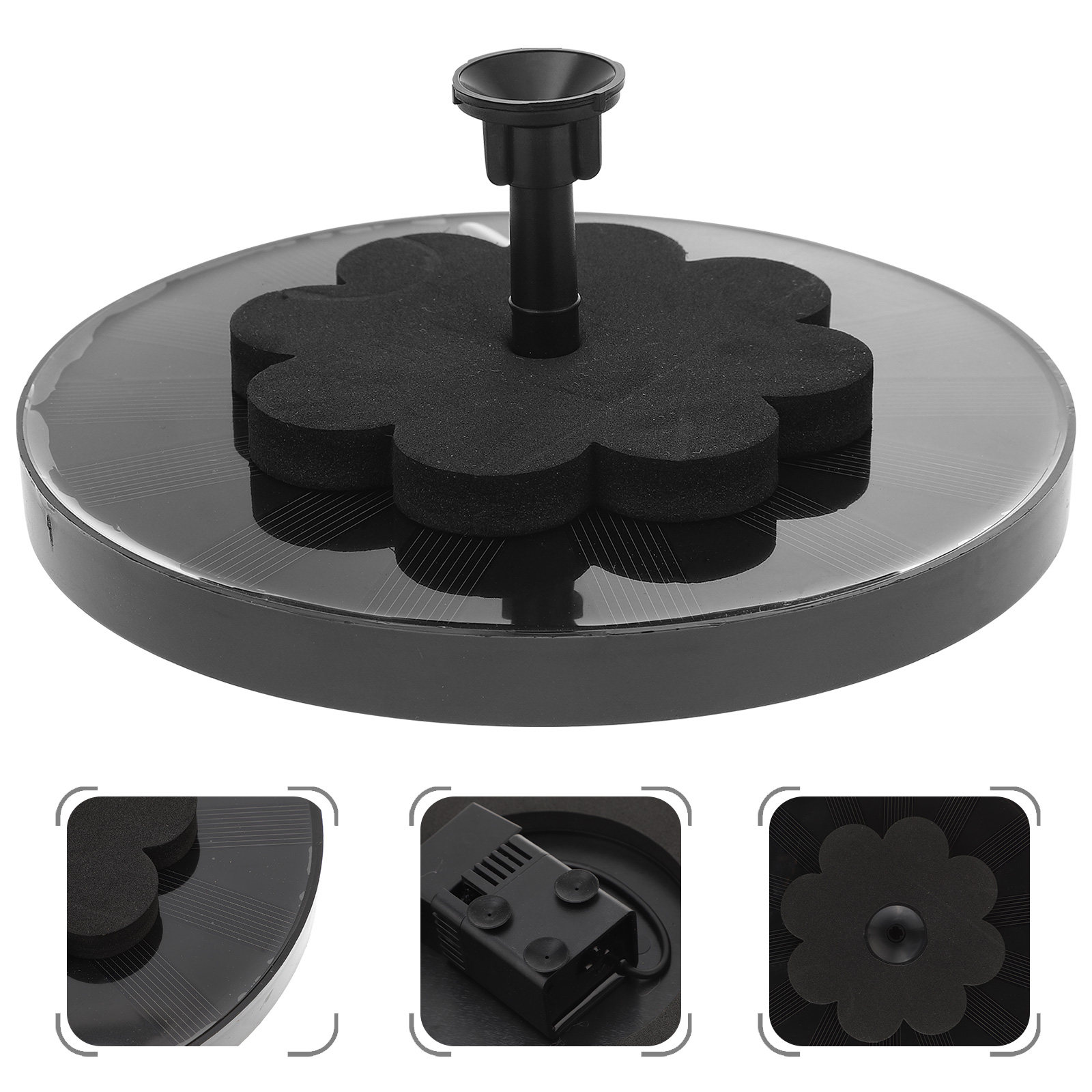 Floating Aerator for Pond Deco - Floating Solar Fountain Water Pump ulasan dan harga