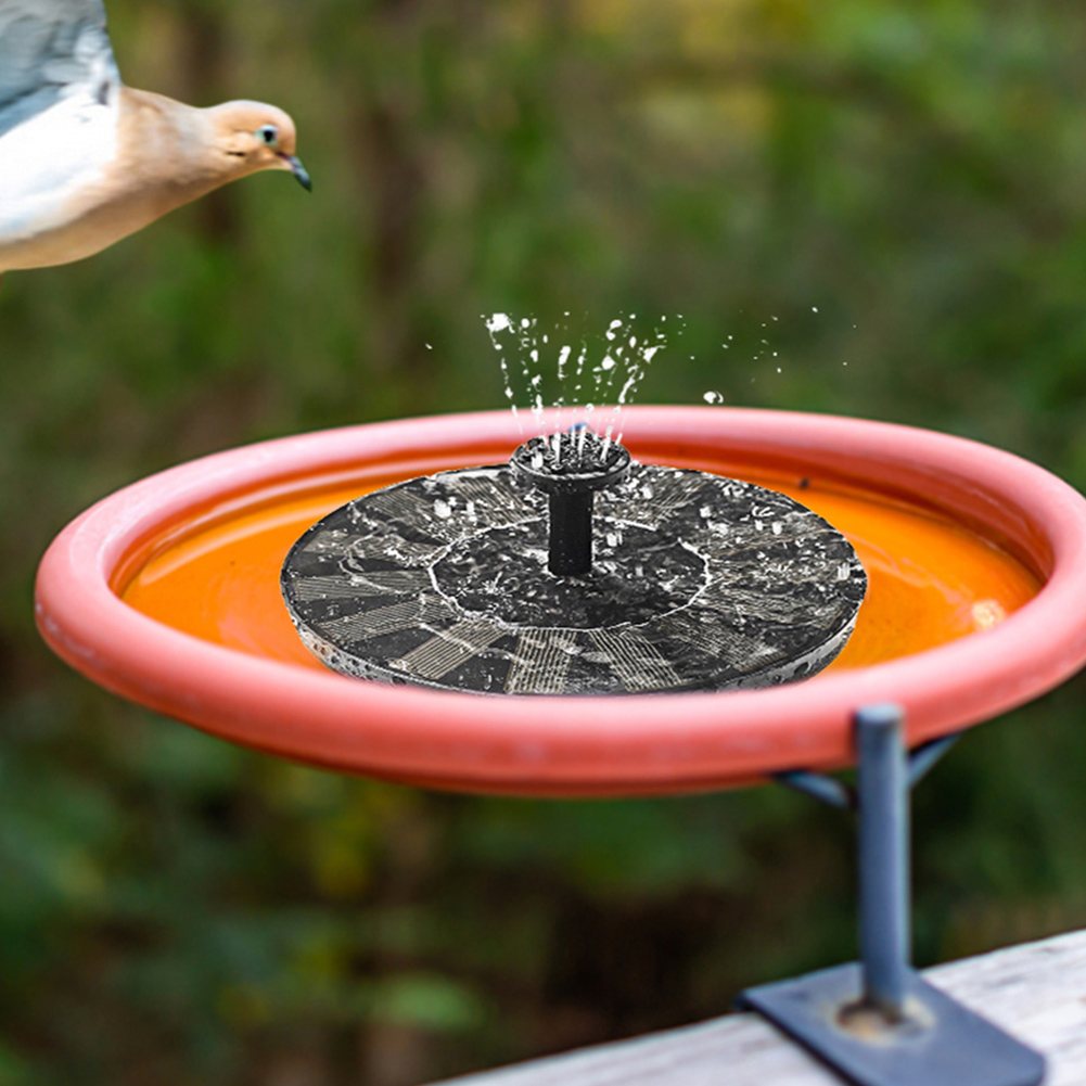 1W Solar Powered Fountain Pump - Floating Solar Fountain Water Pump ulasan dan harga