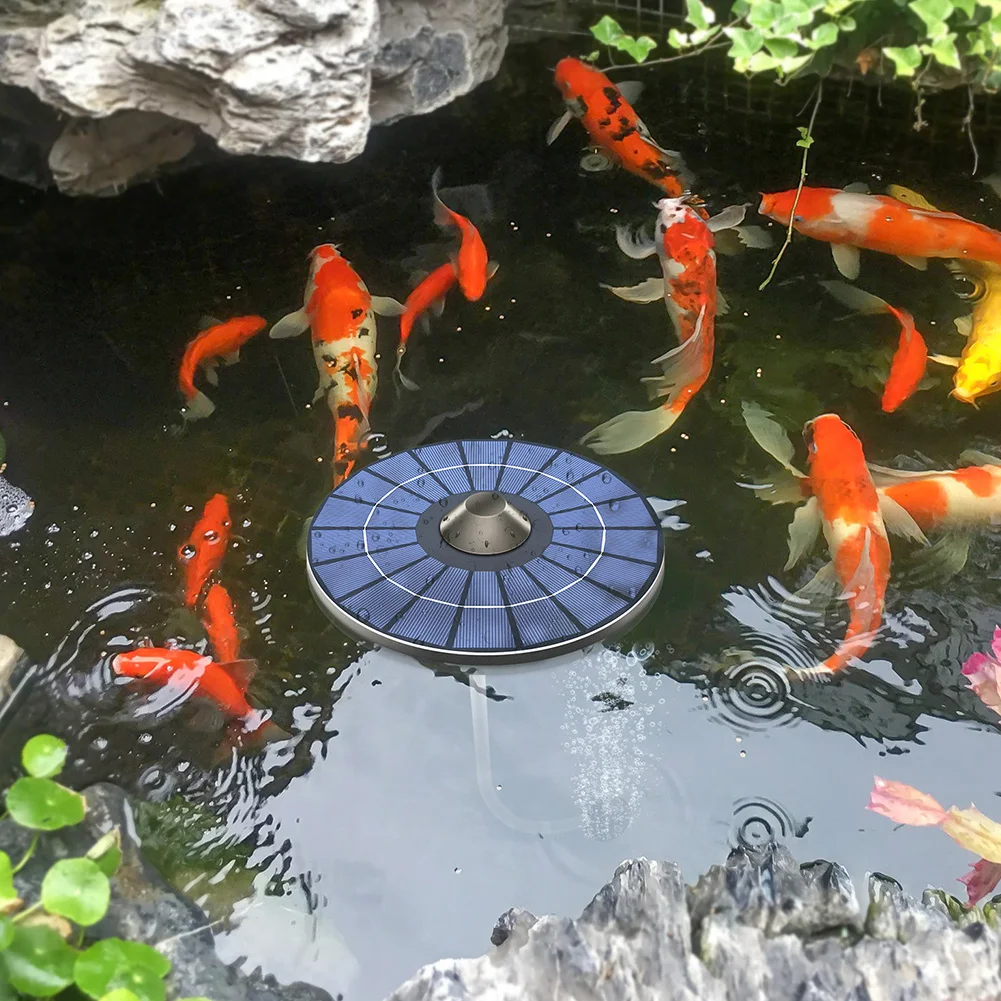 Solar Floating Pond Aerator Po - Solar Pond Aerator Oxygen Pump ulasan dan harga