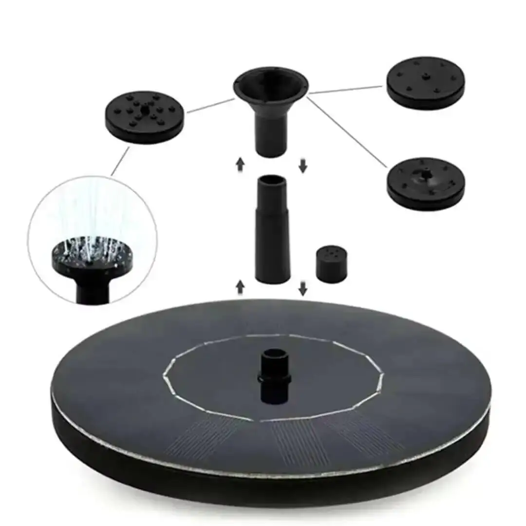 7V 13/16cm Watering Kit Power  - Floating Solar Fountain Water Pump ulasan dan harga
