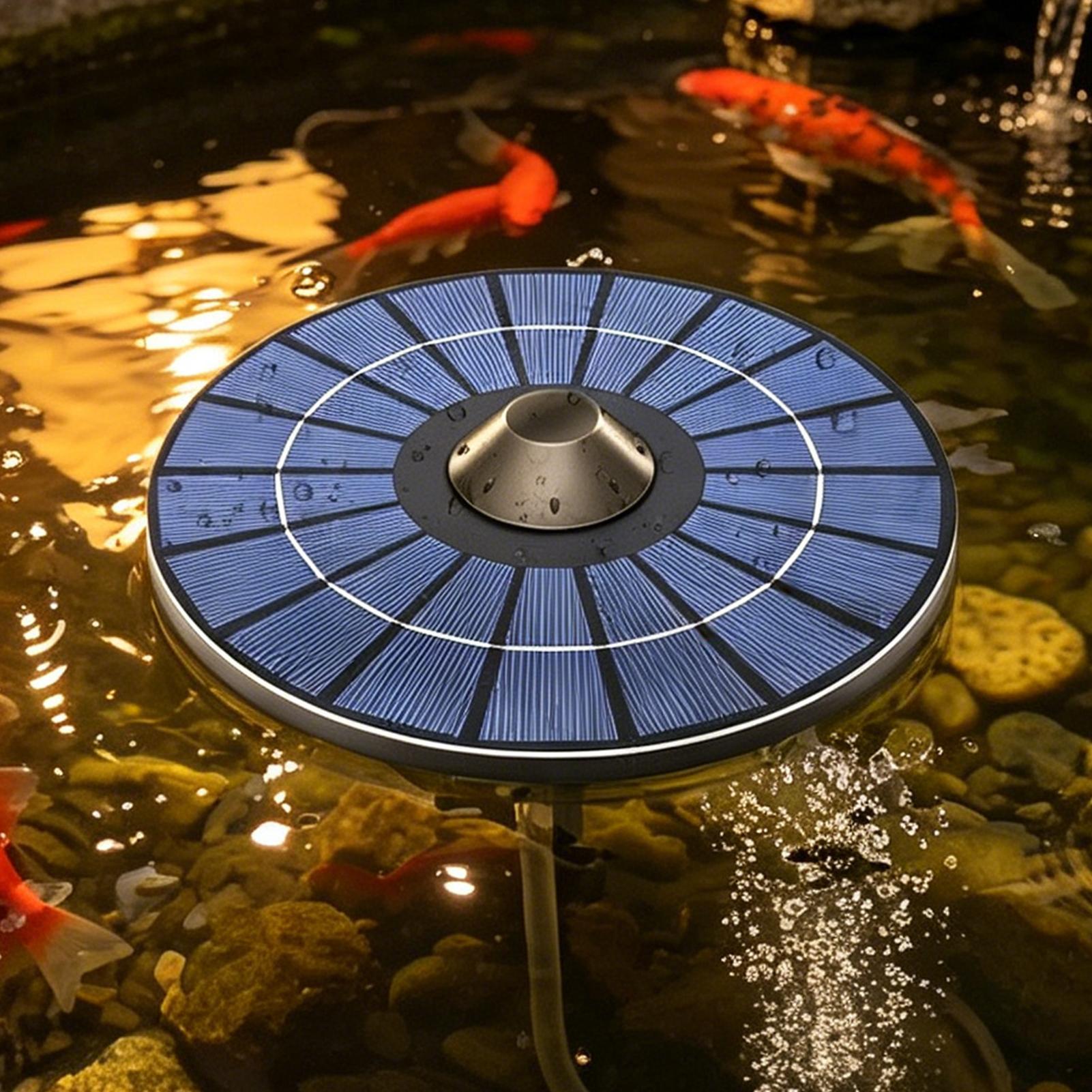 Solar-powered pond aerator pum - Solar Pond Aerator Oxygen Pump ulasan dan harga