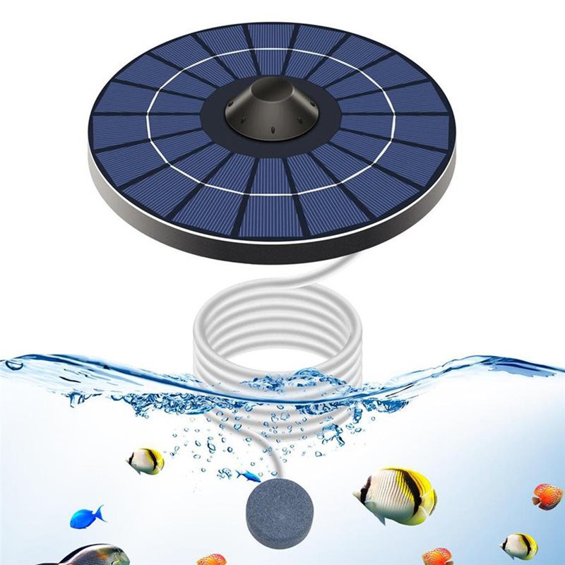 [ABFI!】 Floating Solar Pond Ae - Solar Pond Aerator Oxygen Pump ulasan dan harga