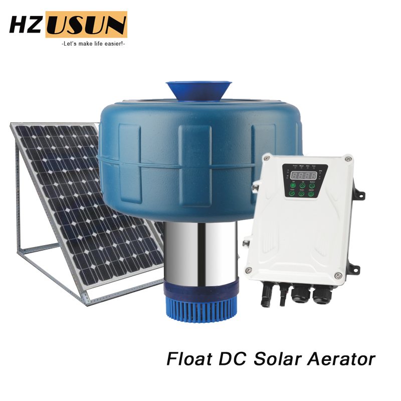 HZUSUN 1 HP Small Solar Powere - Solar Pond Aerator Oxygen Pump ulasan dan harga