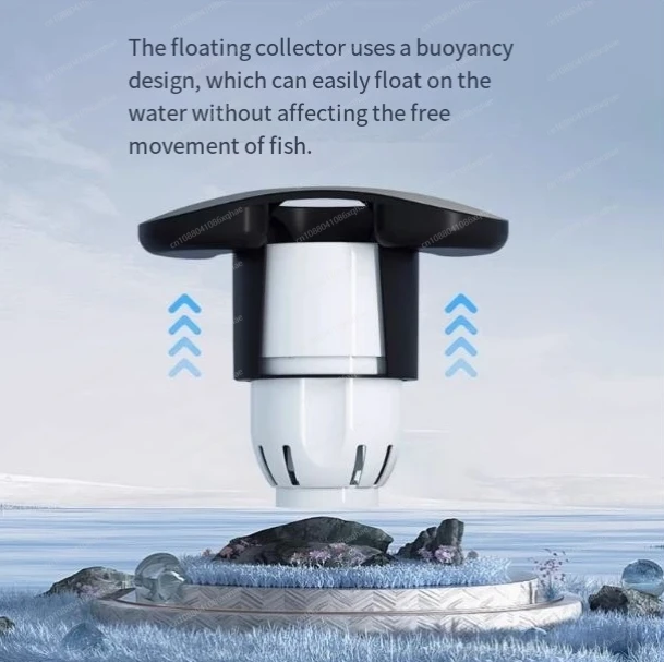 Fish Pond Floating Skimmer Aut - Pond Leaf Skimmer Floating Automatic ulasan dan harga